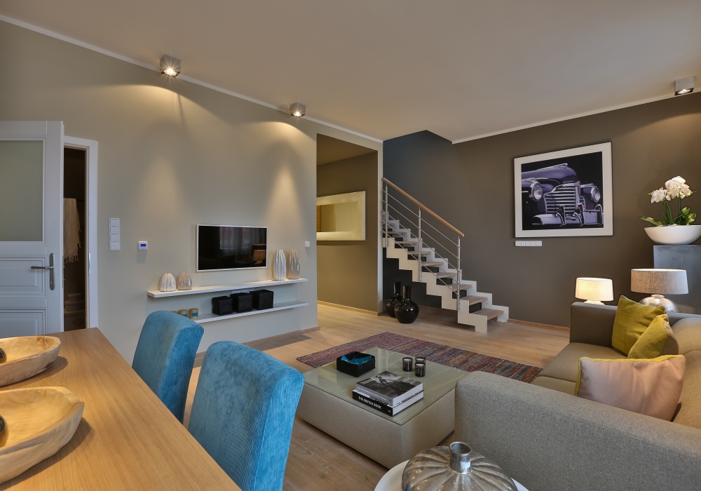 Vzorový byt - obývací pokoj