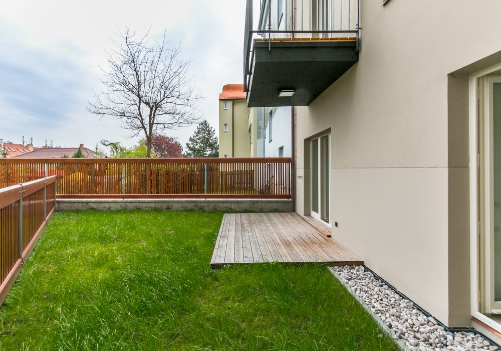 Garden with a terrace